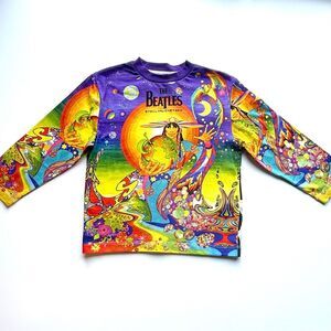 NWT Stella McCartney Kids x The Beatles printed cotton shirt.  Size 4
